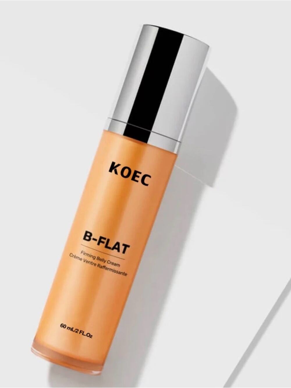 NIB KOEC B-FLAT Belly Firming Cream 60mL Stretch Mark + Skin Smoothing